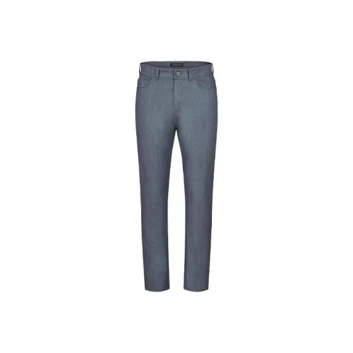 LOUIS VUITTON Джинсы Мужские Серый Синий