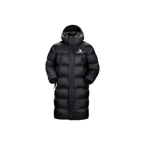 CAMEL Warm Fleece Series Пуховик Унисекс Призрачный Черный