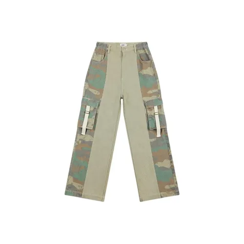 GOOD BAI Series 916 Хаки Унисекс Джинсы