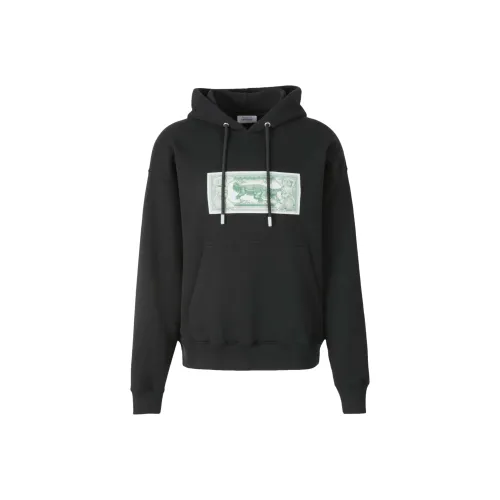 OFF Белый Толстовка Мужской Черный