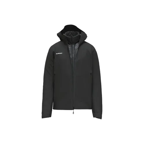 MAMMUT Alto Light Водонепроницаемый Ветрозащитный Дышащий And Теплоизоляционный Ветровка Мужской Черный