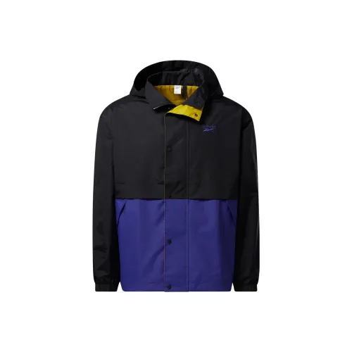 Reebok CLASSICS Ретро OUTDOOR Унисекс Ткани вязаные Куртки Пальто Унисекс Черный