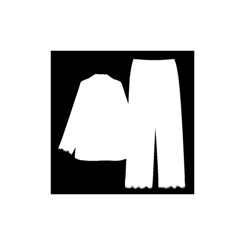 JIALEFEN Пижамный комплект женский Plain White