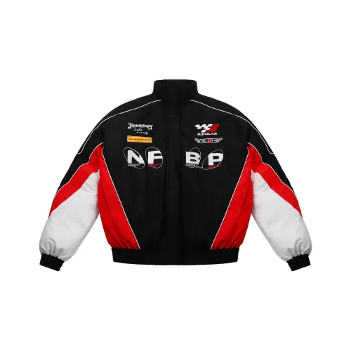 BIPOLAR x Necessity Finery FW23 Пуховик Унисекс Черный