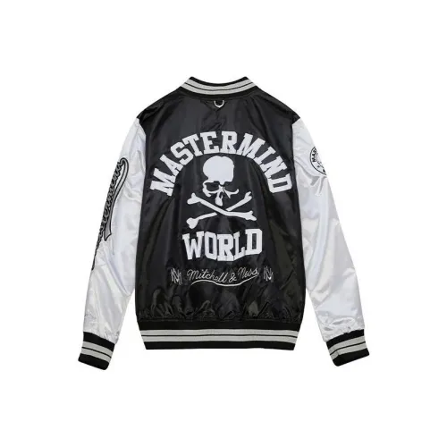 MITCHELL NESS Mastermind Joint Series Бейсбольная куртка Унисекс Черный