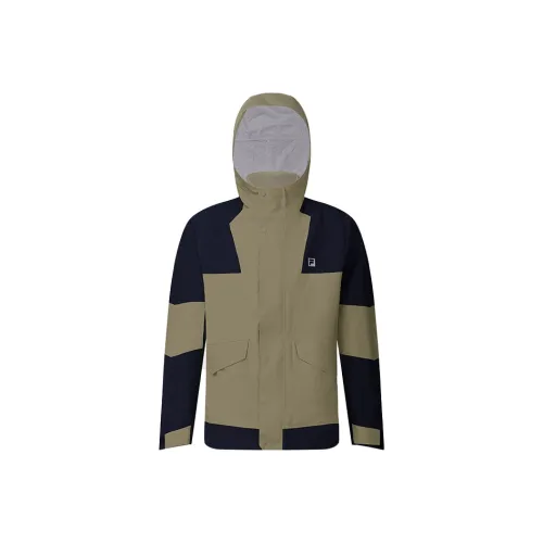 FILA Фитнес Термический Водостойкий Ветровка Мужской Утонувший Мшисто-зеленый