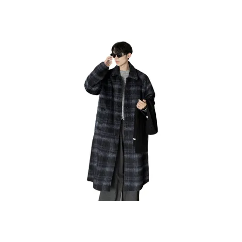 SOCKKEY Вельвет Feel Пальто Унисекс Черный Серый