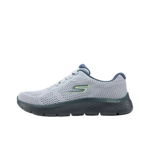 Skechers GOWALK Low Топ Беговые кроссовки Мужской Серый