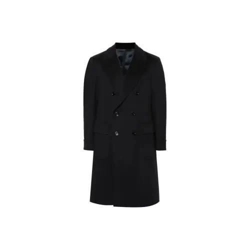 LARDINI Пальто Мужское Полуночный Синий