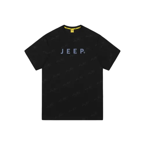 JEEP Черная Унисекс Футболка