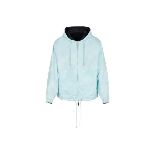 ARMANI EXCHANGE Куртки и Пальто Мужской Светло-Синий