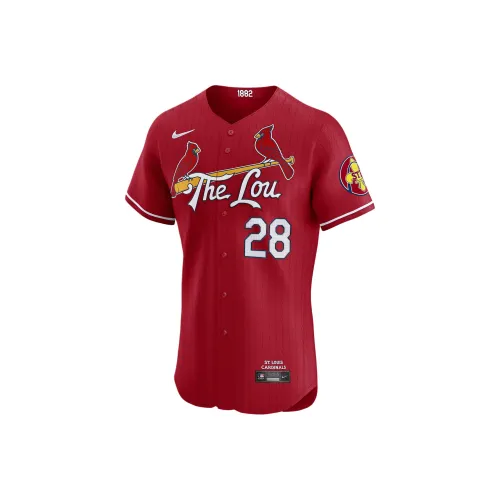 nike Dri Fit ADVSt. Louis Cardinals Городской Connect Бейсбольная куртка Мужской Красный
