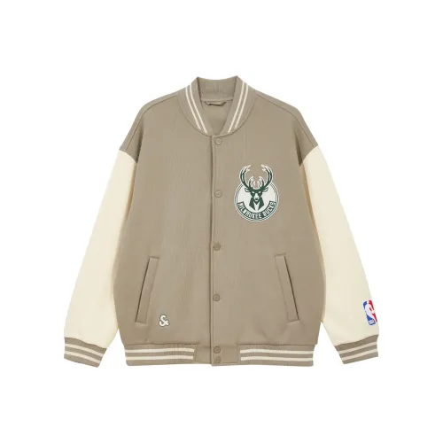 JACK JONES· X NBA Bucks Team Весенний Осенний Куртка Мужская Хаки