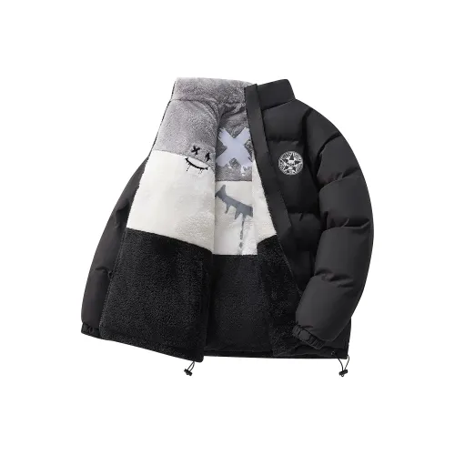 LA'T.WEEKEND Хлопковый пуховик зимний унисекс