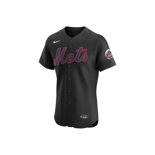 nike x MLB Dri Fit ADVNew York Mets FW24 Бейсбольная куртка Мужская Черная