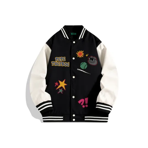 Pepe the Frog Бейсбольная куртка Унисекс