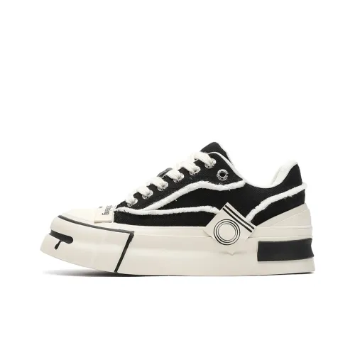 FAPAI Устойчивые к истиранию низкие кроссовки для скейтбординга унисекс черные