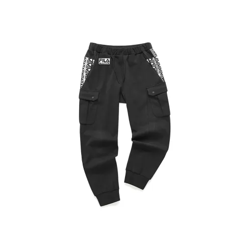 FILA FUSION X White Mountaineering FILA FUSION Hakusan l Коллекция Коллаборации Брюки карго Мужской Черный