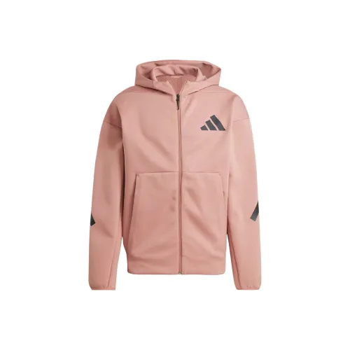 Adidas Z.N.E. С капюшоном FW24 Куртки и пальто Мужской Розовый
