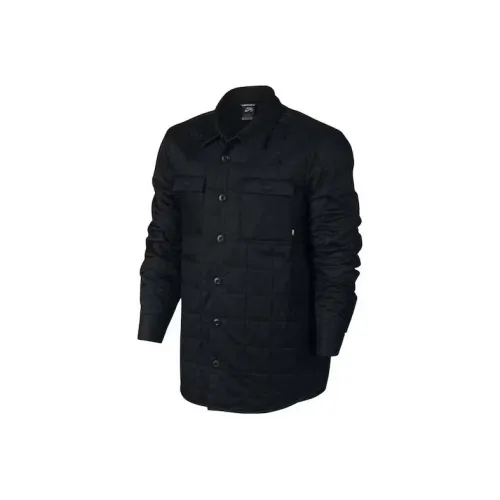 nike Куртки и Пальто Мужской Черный