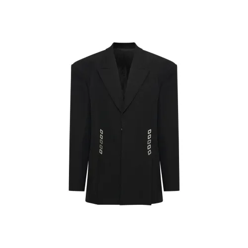DION LEE FW23 Ромб Stud Куртка Куртки Пальто Унисекс Черный
