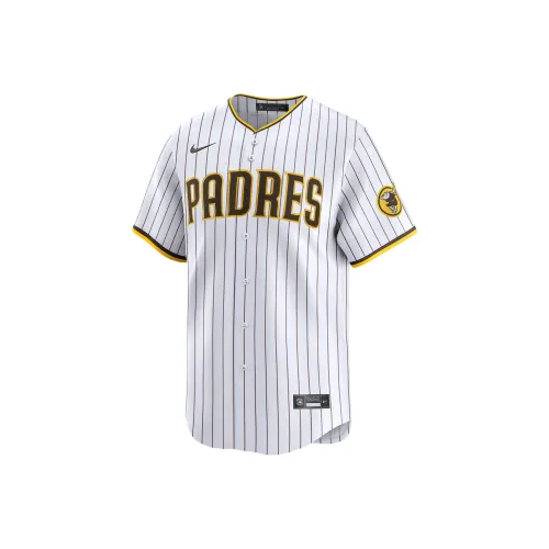 nike x MLB Manny Machado SAN DIEGO PADRES Dri Fit ADV Бейсбольная куртка Мужской Белый