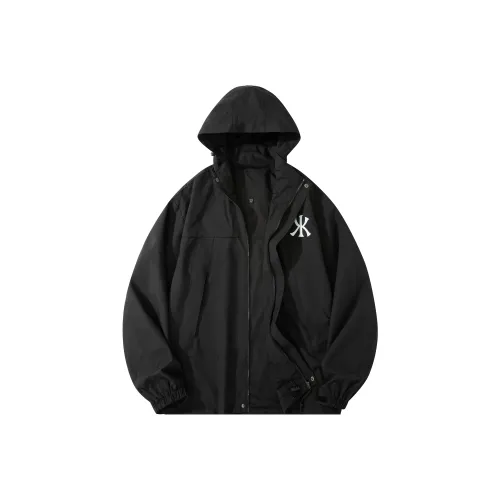 Куртки и пальто Kawasaki унисекс черного цвета