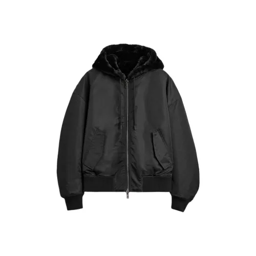 ZARA Мужские черные куртки
