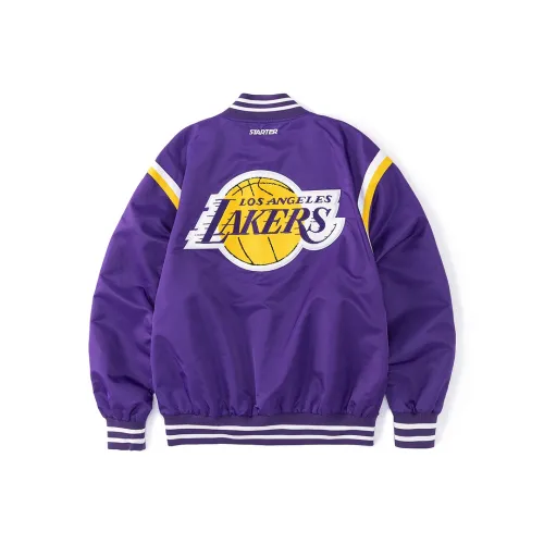Starter Пурпурный Lakers Унисекс Бейсбольная Джерси