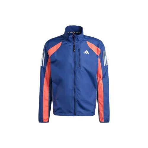 Adidas Colorblock Темно-синий Мужская Куртка