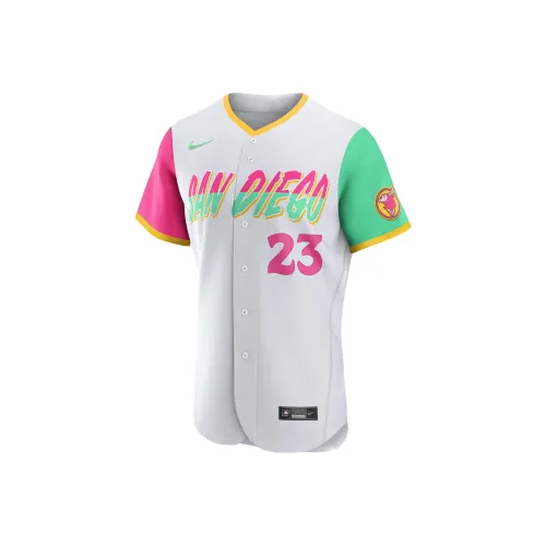 Nike MLB San Diego Padres Городской Connect Fernando Tatis Jr. Бейсбольная куртка Мужской Белый