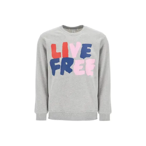 COMME DES GARCONS SHIRT Серый Мужской Свитшот
