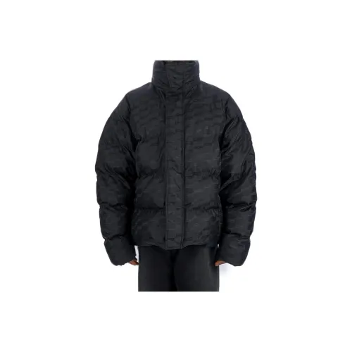 Balenciaga Down Jacket Loose Fit Men's Black