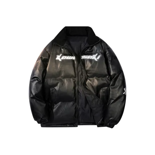 Кавасаки Унисекс Объемные Куртки (Пуфы)