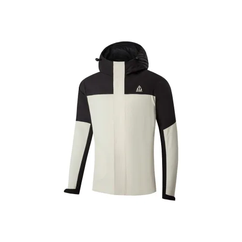 361° Ветрозащитная ветровка Мужская Песочный Коричневый Белый Супер Черный