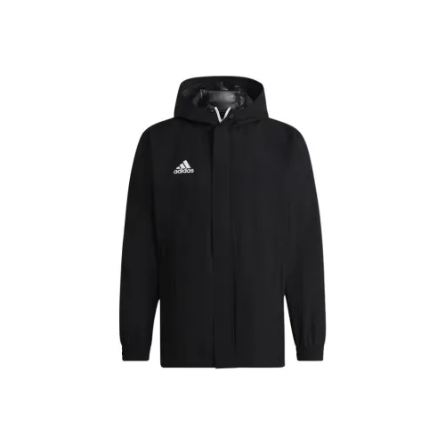 Adidas Entrada 22 Entrada 22 Все Погода Куртки Пальто Мужской Черный