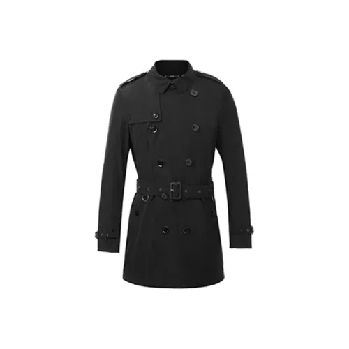 Burberry Тренчкот Мужской Черный