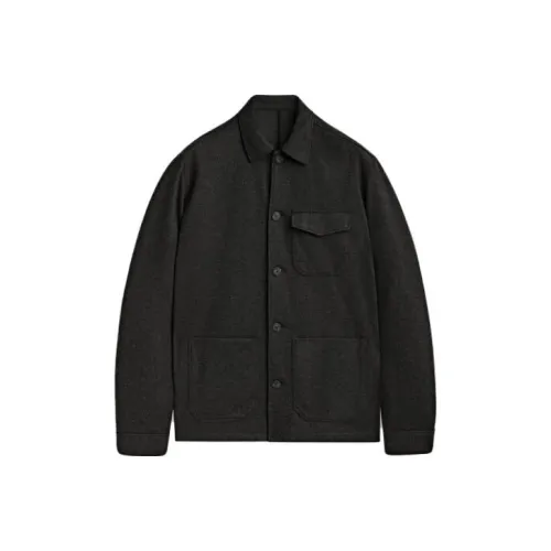 Massimo Dutti FW23 Куртка Мужская Серого цвета