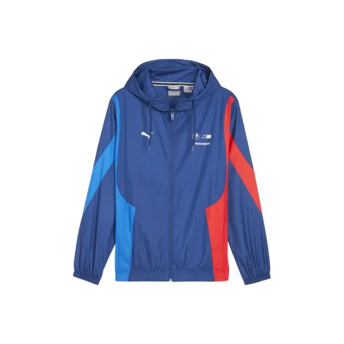 PUMA BMW Racing Collection BMW Motorsport Ткани вязаные Куртка Куртки Пальто Мужской BMW Синий