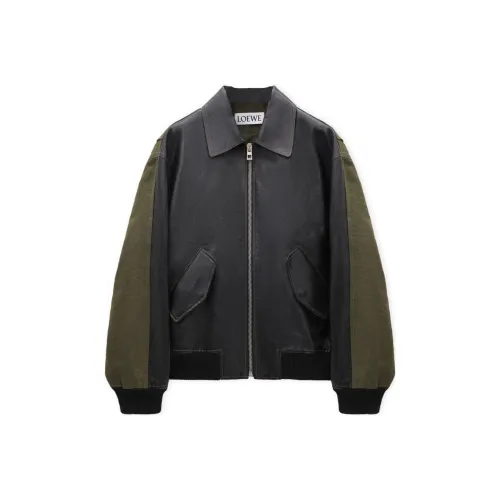 LOEWE SS25 Куртки и Пальто Мужской Зеленый