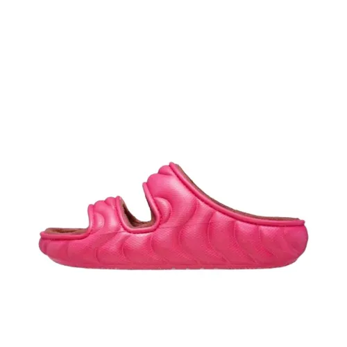 Crocs Устойчивые к истиранию Слипоны Унисекс Фуксия