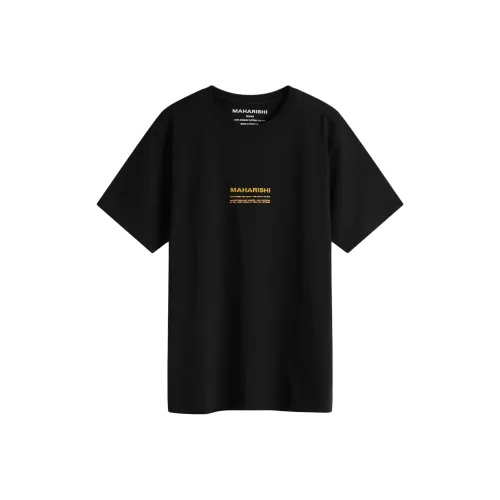 Maharishi Черные Мужские T-Рубашки