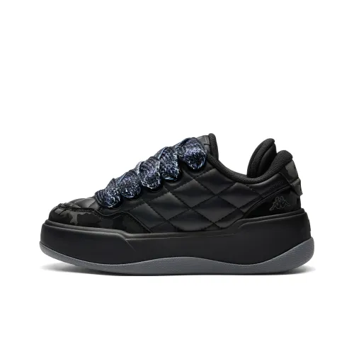 Кроссовки для скейтбординга KAPPA Low Top Черный/Каменный Серый Женские