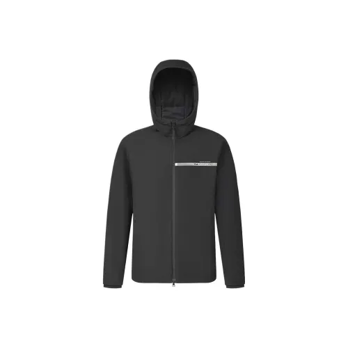 FILA Фитнес Хлопковый пуховик Мужской Темно-черный