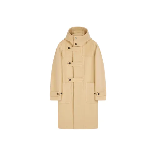 DRIES VAN NOTEN FW24 Пальто Мужское Верблюжий Коричневый