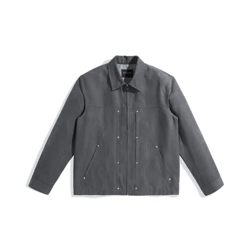 PEACEBIRD MEN Куртки Пальто Унисекс Темно-серый