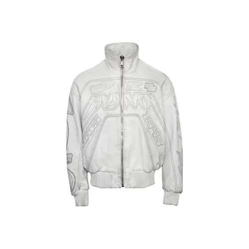 BALMAIN Белый Мужской Куртки