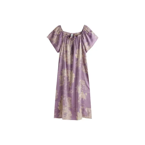 Xuan Liang Ночная сорочка Женская Благородный пурпурный