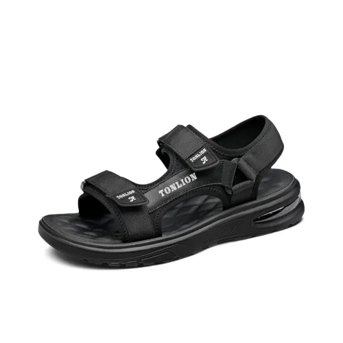 Tonlion Пляжные сандалии Мужские Черные