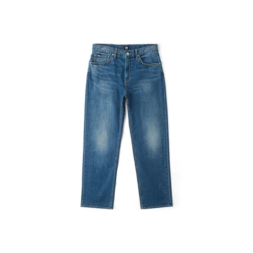 Lee Medium Light Blue Men's Jeans Ли Средний Светло-Синий Мужские Джинсы